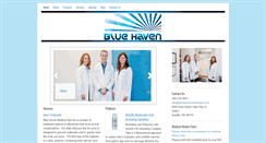 Desktop Screenshot of bluehavenmedicalspa.com